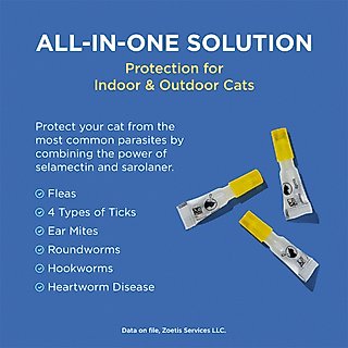 Revolution Plus Topical Solution for Cats, 5.6-11 lbs, (Orange Box), 6 Doses (6-mos. supply) slide 4 of 9