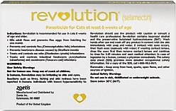 Revolution Topical Solution for Cats, 15.1-22 lbs, (Taupe Box), 3 Doses (3-mos. supply) slide 2 of 8