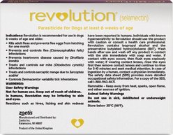 Revolution Topical Solution for Dogs, 85.1-130 lbs, (Plum Box), 3 Doses (3-mos. supply) slide 2 of 7