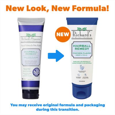 Show full view: Richard's Chicken Flavor Hairball Remedy, 4.25-oz tube slide 3 of 7
