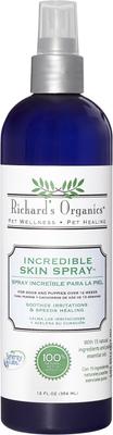 Show full view: Richard's Organics Incredible Skin Spray for Dogs, 12-fl oz bottle slide 1 of 10