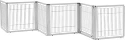 Richell 6-Panel Convertible Elite Dog & Cat Gate, White