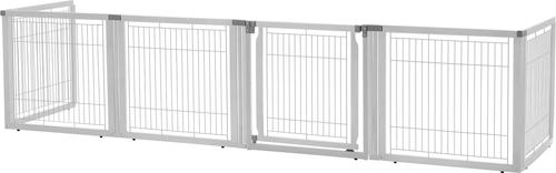 Show full view: Richell 6-Panel Convertible Elite Dog & Cat Gate, White slide 2 of 7