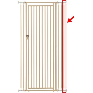 Richell Cat Gate Extension Safety Bar, Beige