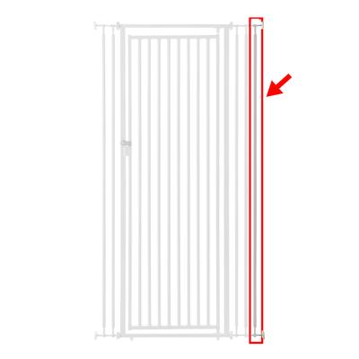 Show full view: Richell Cat Gate Extension Safety Bar, White slide 1 of 4