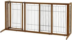Richell Deluxe Freestanding Gate with Door for Dogs & Cats, Medium slide 2 of 6