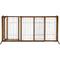 Show in main carousel: Richell Deluxe Freestanding Gate with Door for Dogs & Cats, Medium slide 4 of 9