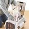 Show in main carousel: Richell Double Door Cat & Dog Carrier, White/Beige, Medium  slide 5 of 5