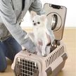 Show in main carousel: Richell Double Door Dog & Cat Carrier, Soft Tan & Brown, Small slide 3 of 7