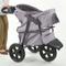 Show in main carousel: Richell Easy Collapsible Jogging Dog & Cat Stroller, Gray slide 3 of 10