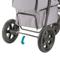 Show in main carousel: Richell Easy Collapsible Jogging Dog & Cat Stroller, Gray slide 4 of 10