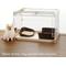Show in main carousel: Richell Easy-Open 3-Way Door Wire Dog Crate, White & Tan slide 1 of 9