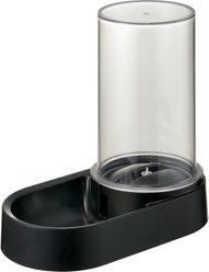 Richell Elevated Gravity Water Dispenser Dog & Cat Bowl, Black, 1-gal slide 2 of 8