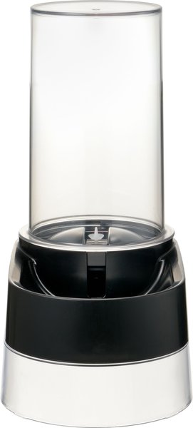 Show full view: Richell Elevated Gravity Water Dispenser Dog & Cat Bowl, Black, 1-gal slide 5 of 10
