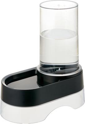 Show full view: Richell Elevated Gravity Water Dispenser Dog & Cat Bowl, Black, 1-gal slide 7 of 10