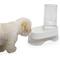 Show in main carousel: Richell Elevated Gravity Water Dispenser Dog & Cat Bowl, White, 1-gal slide 4 of 10