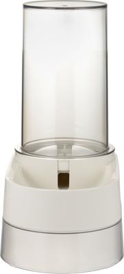 Show full view: Richell Elevated Gravity Water Dispenser Dog & Cat Bowl, White, 1-gal slide 5 of 10