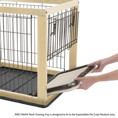 Show full view: Richell Expandable Dog Crate, Small, 37-62.2-in L x 24.6-in W x 24-in H slide 5 of 6