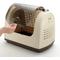 Show in main carousel: Richell Faux Wicker Dog & Cat Carrier, Ivory slide 6 of 8