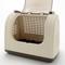 Show in main carousel: Richell Faux Wicker Dog & Cat Carrier, Ivory slide 7 of 8