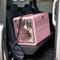 Show in main carousel: Richell Foldable Dog & Cat Carrier, Soft Pink & Brown, Medium slide 2 of 9