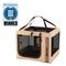 Show in main carousel: Richell Foldable Travel 3-Way Collapsible Soft-Sided Dog & Cat Crate, Tan, Small/Medium slide 10 of 11