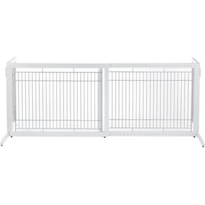 Richell HL Freestanding Gate for Dogs & Cats, Origami White