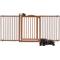 Show in main carousel: Richell One-Touch Wide Dog Gate II, Brown slide 4 of 6
