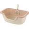 Show in main carousel: Richell Paw Trax Adjustable Entry Cat Litter Box, Pastel Brown slide 1 of 2
