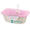 Show in main carousel: Richell Paw Trax Adjustable Entry Cat Litter Box, Pastel Pink slide 6 of 10