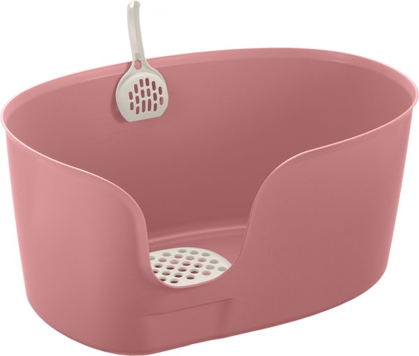 Richell PAW TRAX High Wall Cat Litter Box, X-Large