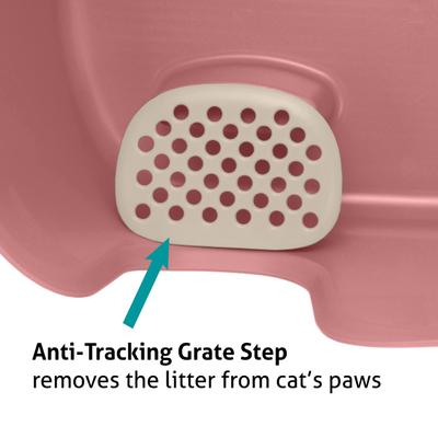 Richell PAW TRAX High Wall Cat Litter Box, X-Large