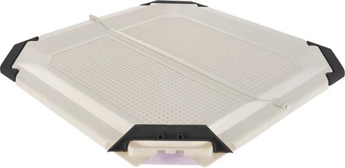 Show full view: Richell PAW TRAX Mesh Dog Potty Pad Holder, Black slide 3 of 6