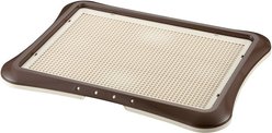 Richell Paw Trax Mesh Training Tray, Brown