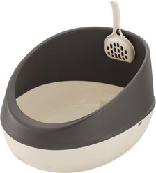 Richell Paw Trax Rimmed Cat Litter Pan, 18-in