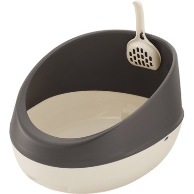 Richell Richell Paw Trax Rimmed Cat Litter Pan, 18-in