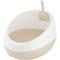 Show in main carousel: Richell PAW TRAX Rimmed Cat Litter Pan, White slide 1 of 4