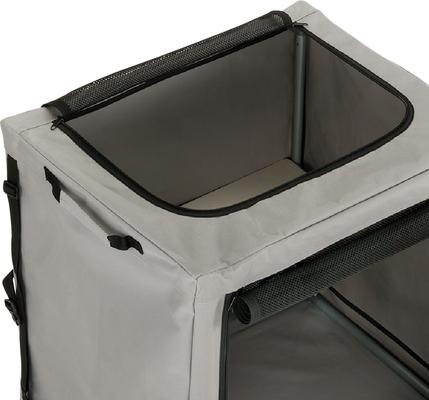 Show full view: Richell Portable Folding Travel Cat Condo, Gray slide 3 of 10