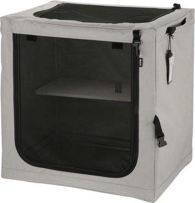 Show full view: Richell Portable Folding Travel Cat Condo, Gray slide 2 of 10