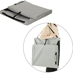 Richell Portable Folding Travel Cat Condo, Gray