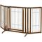 Show in main carousel: Richell Premium Plus Freestanding Dog Gate, Brown slide 2 of 8