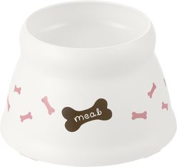 Richell Raised Dog Bowl, Bone, X-Small