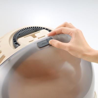 Show full view: Richell Space Capsule Dog & Cat Carrier & Bed, Beige slide 7 of 11