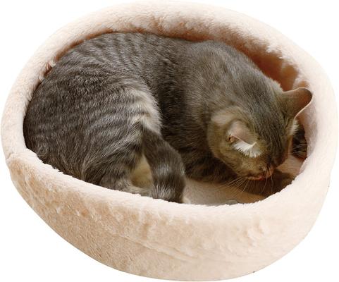 Show full view: Richell Space Capsule Dog & Cat Carrier & Bed, Beige slide 10 of 11