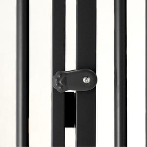 Richell Steel Cat Extra Tall Safety Gate, 70-in, Black
