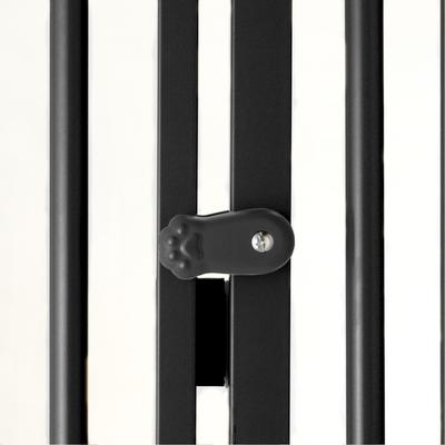 Show full view: Richell Steel Cat Extra Tall Safety Gate, 70-in, Black slide 6 of 10