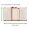 Show in main carousel: Richell Tall One-Touch Wide Dog Gate II, Brown slide 2 of 6