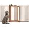 Show in main carousel: Richell Tall One-Touch Wide Dog Gate II, Brown slide 4 of 6