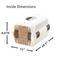 Show in main carousel: Richell Traveler Dog & Cat Carrier, White & Beige, Small slide 3 of 5