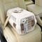 Show in main carousel: Richell Traveler Dog & Cat Carrier, White & Beige, Small slide 4 of 5